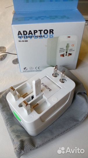 Универсальный переходник розетка адаптер