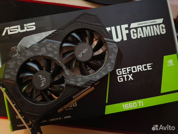 GTX 1660 Ti Asus TUF Gaming