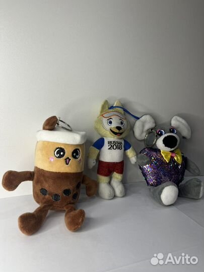 Брелоки мягкие