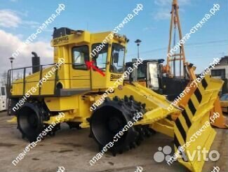 Стекло для мусорного уплотнителя Bomag DC 722 RB с