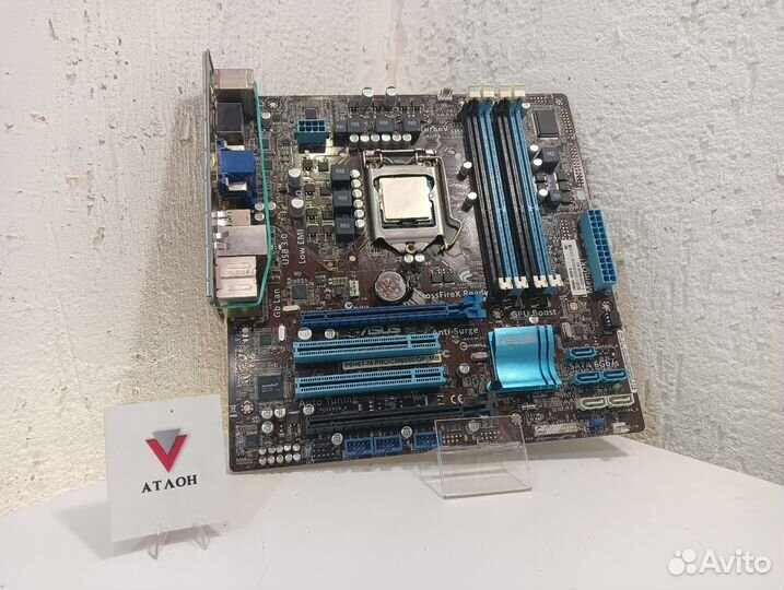 Материнская плата asus P8H67-M PRO / нет звука