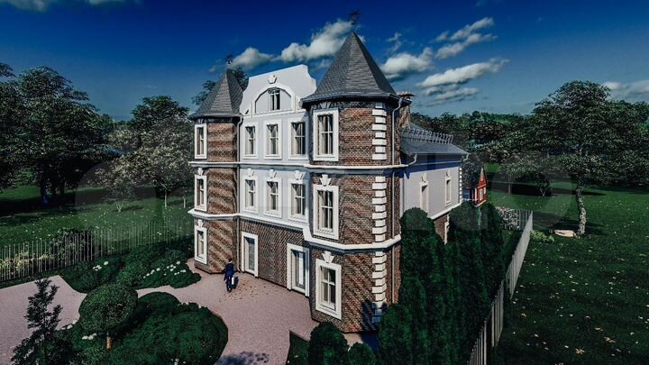 Дом 400 м² на участке 5 сот.