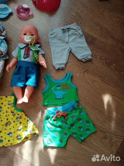 Кукла беби борн и Беби Бон 43 см