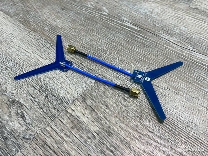 Антенна для fpv matek 1.2GHz, диполь рыбка