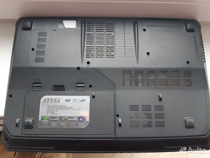 Игровой ноутбук MSI GT780DX 17
