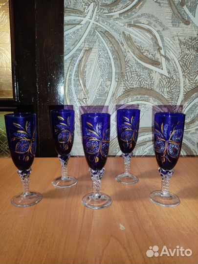 Набор рюмок. Чехия. Богемия