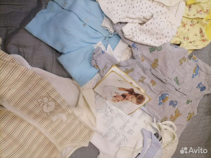 Детские вещи пакетом от 0