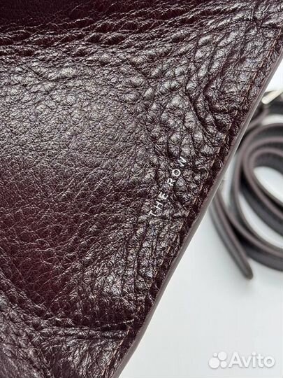 Сумка The Row margaux мятая кожа