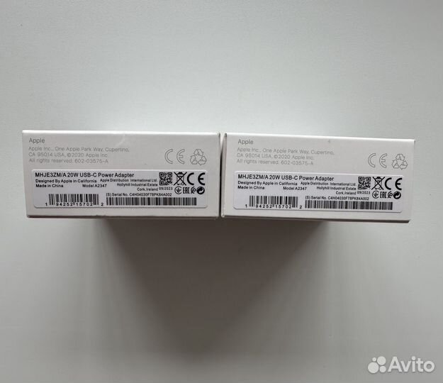 Apple USB-C адаптер 20w