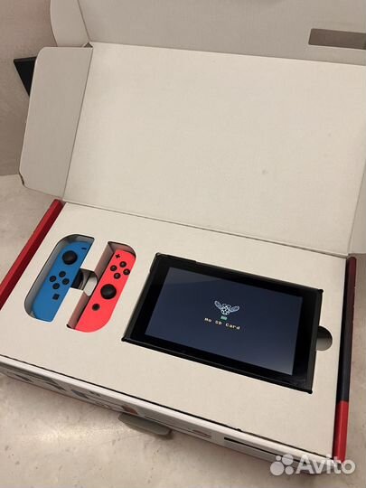 Прошитая Nintendo Switch rev. 2 Neon