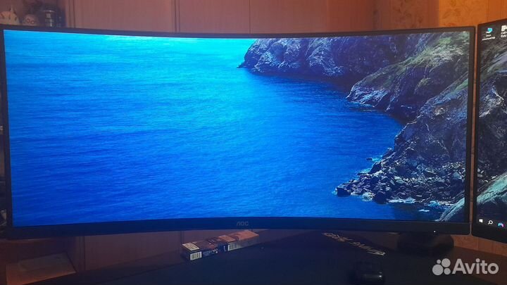 Монитор AOC 34 100 гц