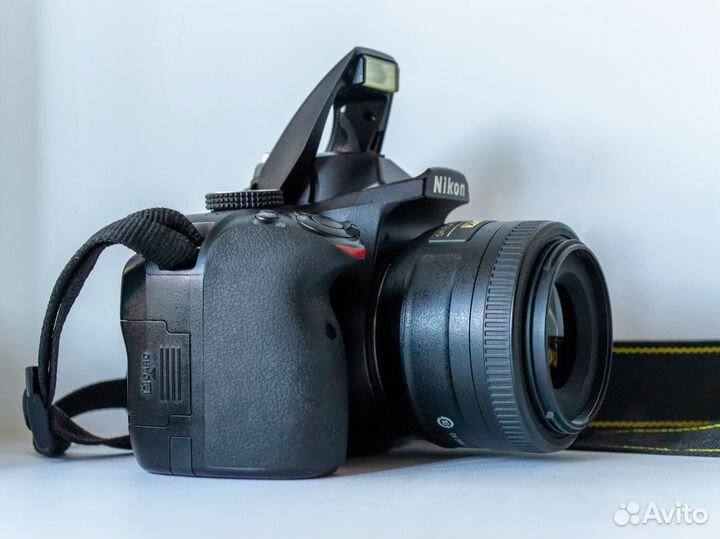 Зеркальный фотоаппарат Nikon D3400 + 35mm 1.8G