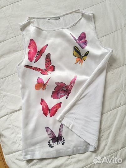 Топ с принтом