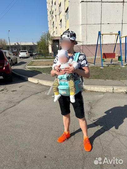 Сумка кенгуру ребенка хипсит эргорюкзак