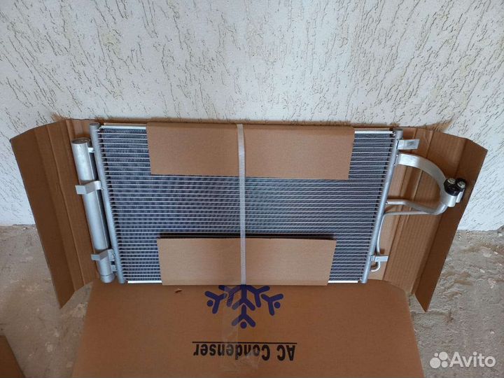 Kia ceed cerato радиатор кондиционера