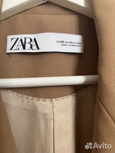 Пиджак zara XS новый