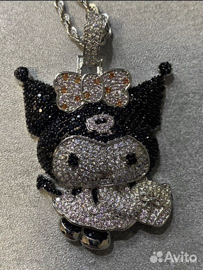 Кулон Hello kitty (Swarovski)