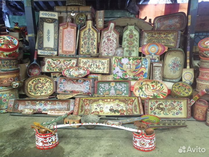 Старинные вещи в росписи