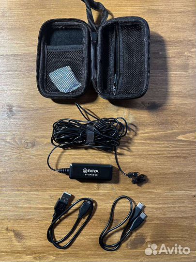 Петличный микрофон Boya BY-DM10 UC для телефона