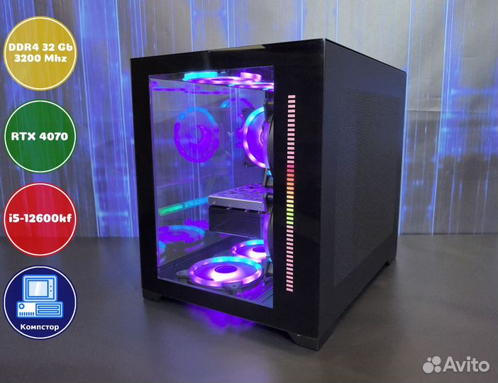 Мощный пк i5-RTX4070-32DDR4-ZVD5673982041-B760