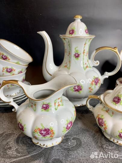 Сервиз кофейный Lichte. ГДР. Германия