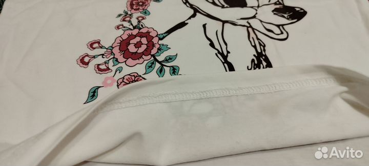 Костюм Zara для девочки Бемби с бриджами-лосинами