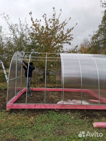 Теплица арочная