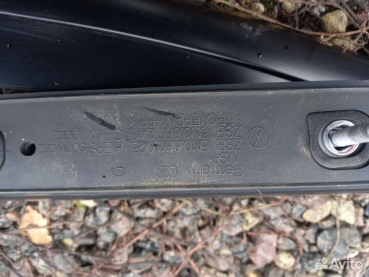 Рейлинги крыши VW Tiguan 1