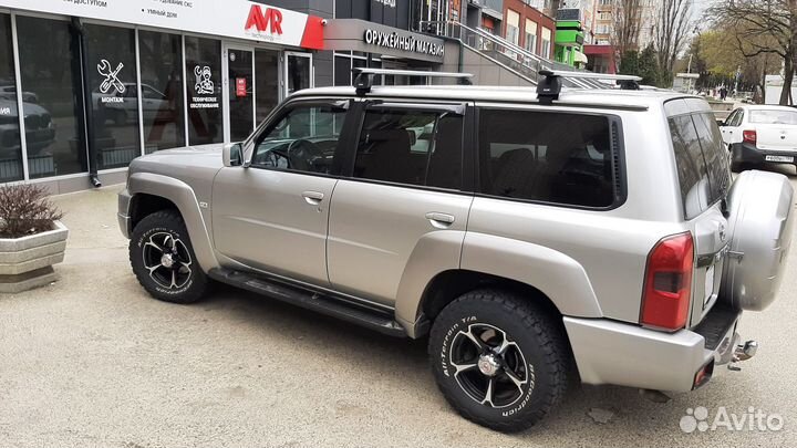 Багажник на крышу Nissan Patrol, Крыло