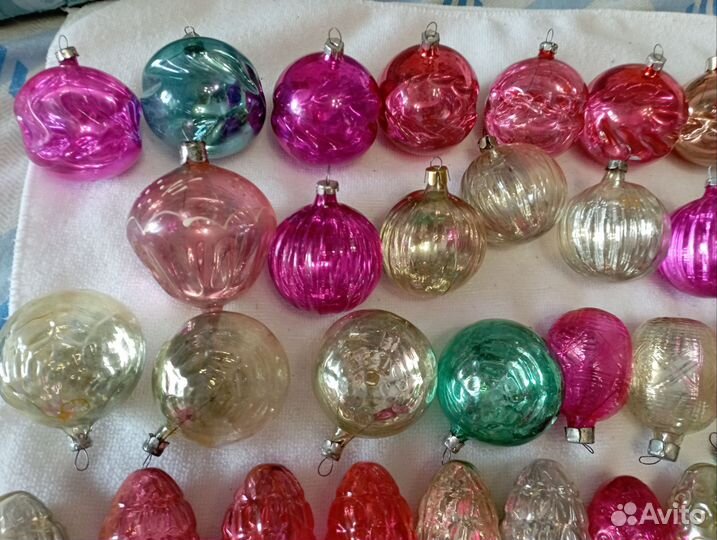 Елочные игрушки СССР