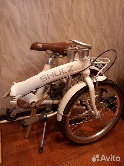 Складной велосипед shulz goa белый