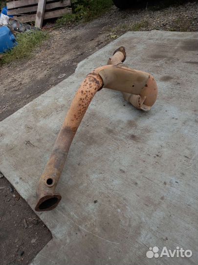 Приемная труба гофра VW Tiguan 1