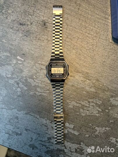 Часы casio vintage черные
