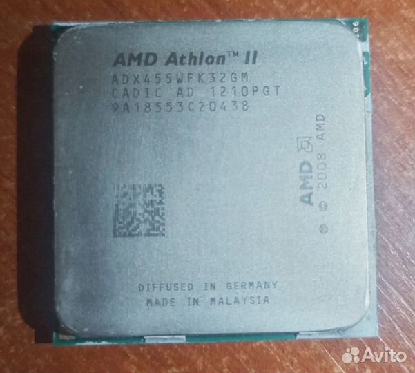 Amd athlon ii x3 455