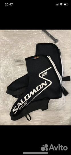 Лыжные ботинки, чехлы на лыжные ботинки