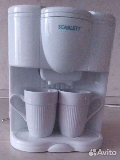 Кофеварка капельная Scarlett б\у