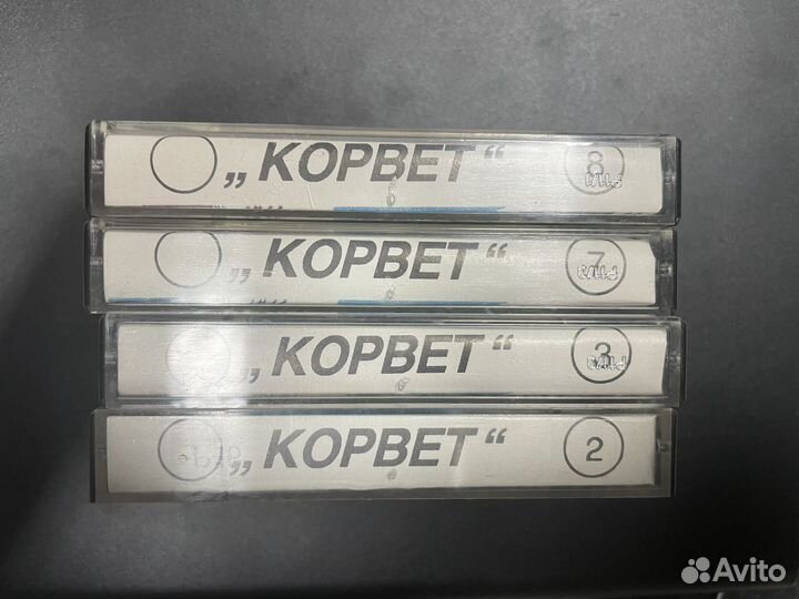 Набор оригинальных кассет к Корвет (пк8020)