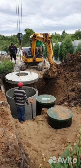 Установка септика под ключ Рассрочка SP/1619