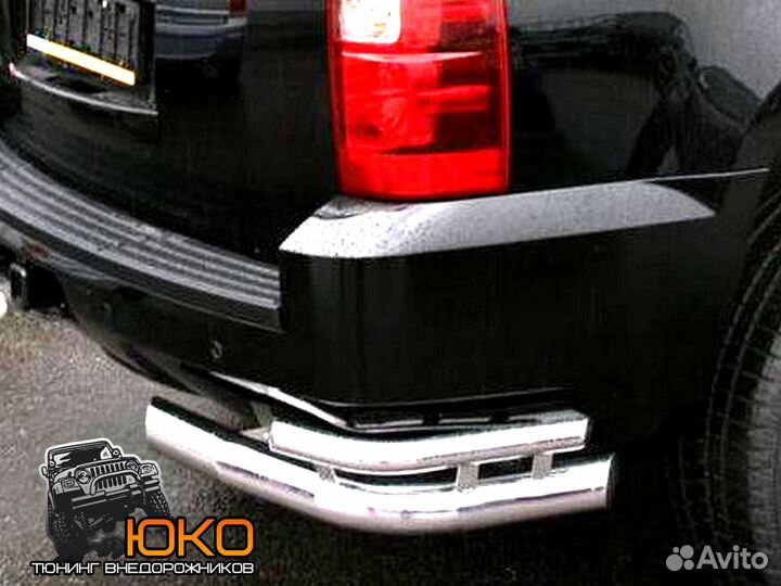 Защита заднего бампера Chevrolet Tahoe