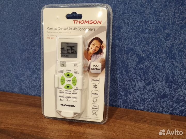 Универсальный пульт кондиционера Thomson ROC1205