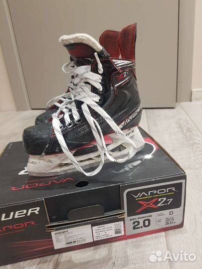 Хоккейные коньки bauer x 2.7