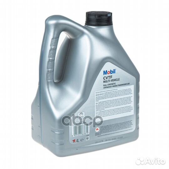 156293 Масло трансмиссионное mobil cvtf