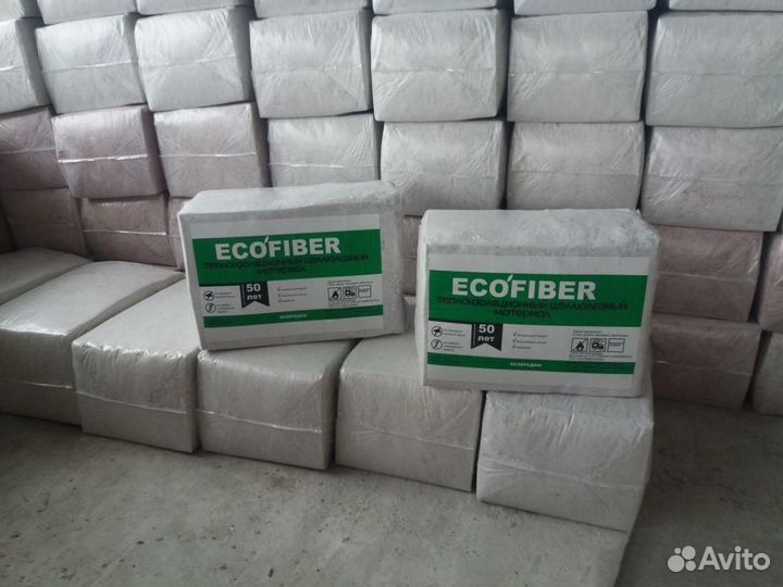 Эковата Eco Fiber, Грин Пала, Рус Флис премиум кач