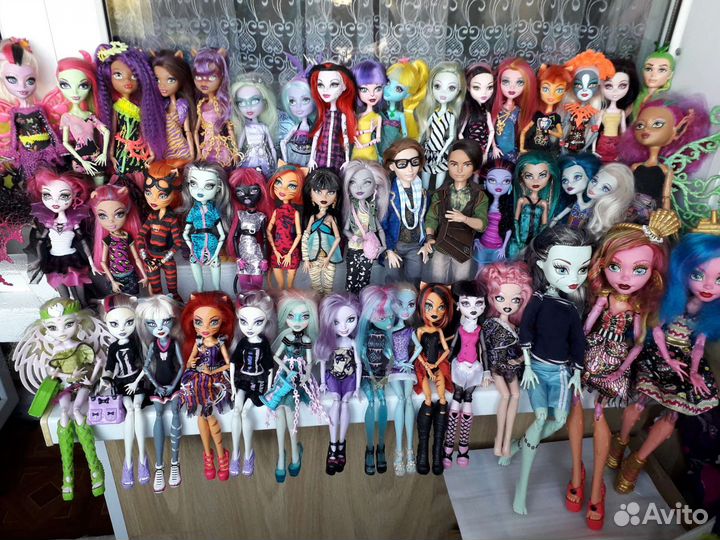Куклы monster high, ever after high