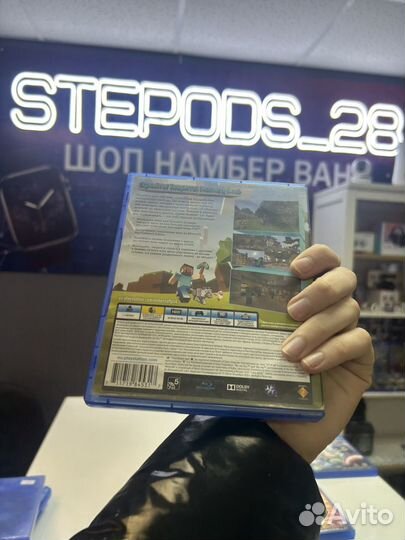 Диск Minecraft для PS4 новый