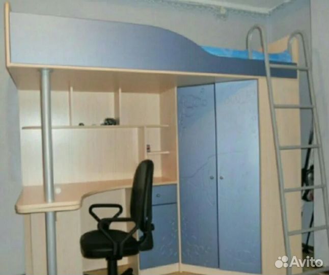 Кровать чердак