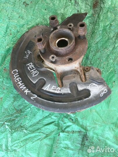 Кулак поворотный передний рено сценик 2 2008