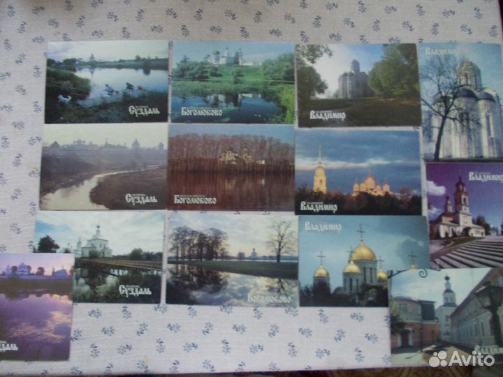 Наборы открыток 60х - 80х годов
