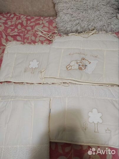 Бортики в детскую кроватку