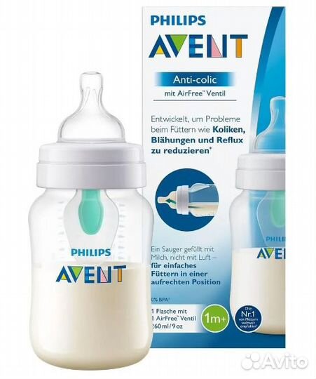 Бутылочка детская Philips Avent Anti-colic 260 мл